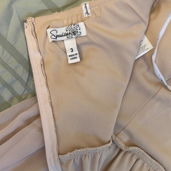 Speechless Lace & Chiffon Formal Dress – Size 3 - Picture 9 of 9